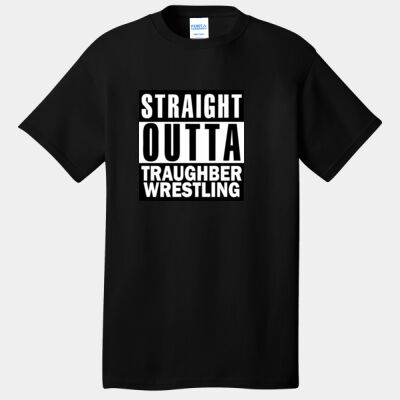Straight Outta Traughber Wrestling Tee Thumbnail