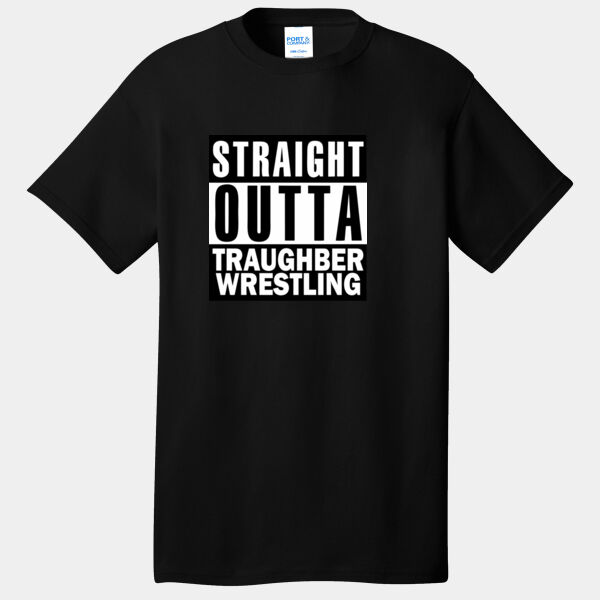 Straight Outta Traughber Wrestling Tee Thumbnail